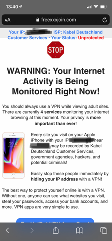 iPhone mit Virus infiziert / gehacked / Internet überwacht?