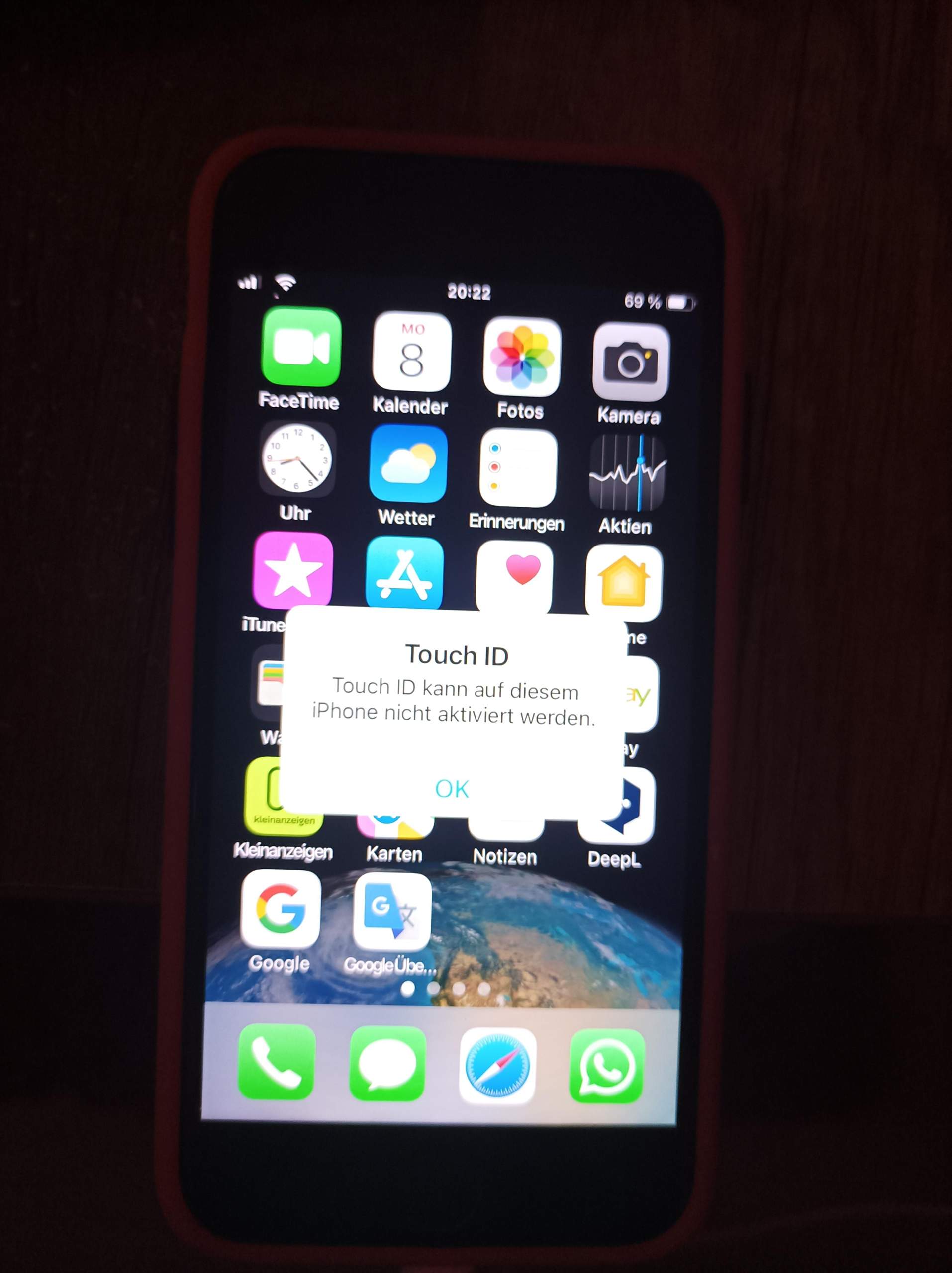 iPhone SE 2020 Homebutton funktioniert nicht, was tun? (Touch ID)