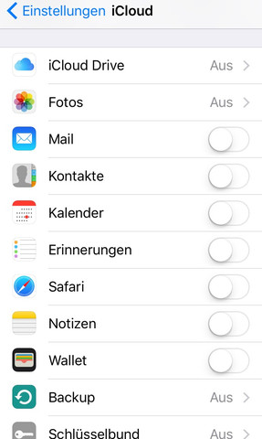 Deaktivierter Sachen - (iPhone, icloud, Safari)