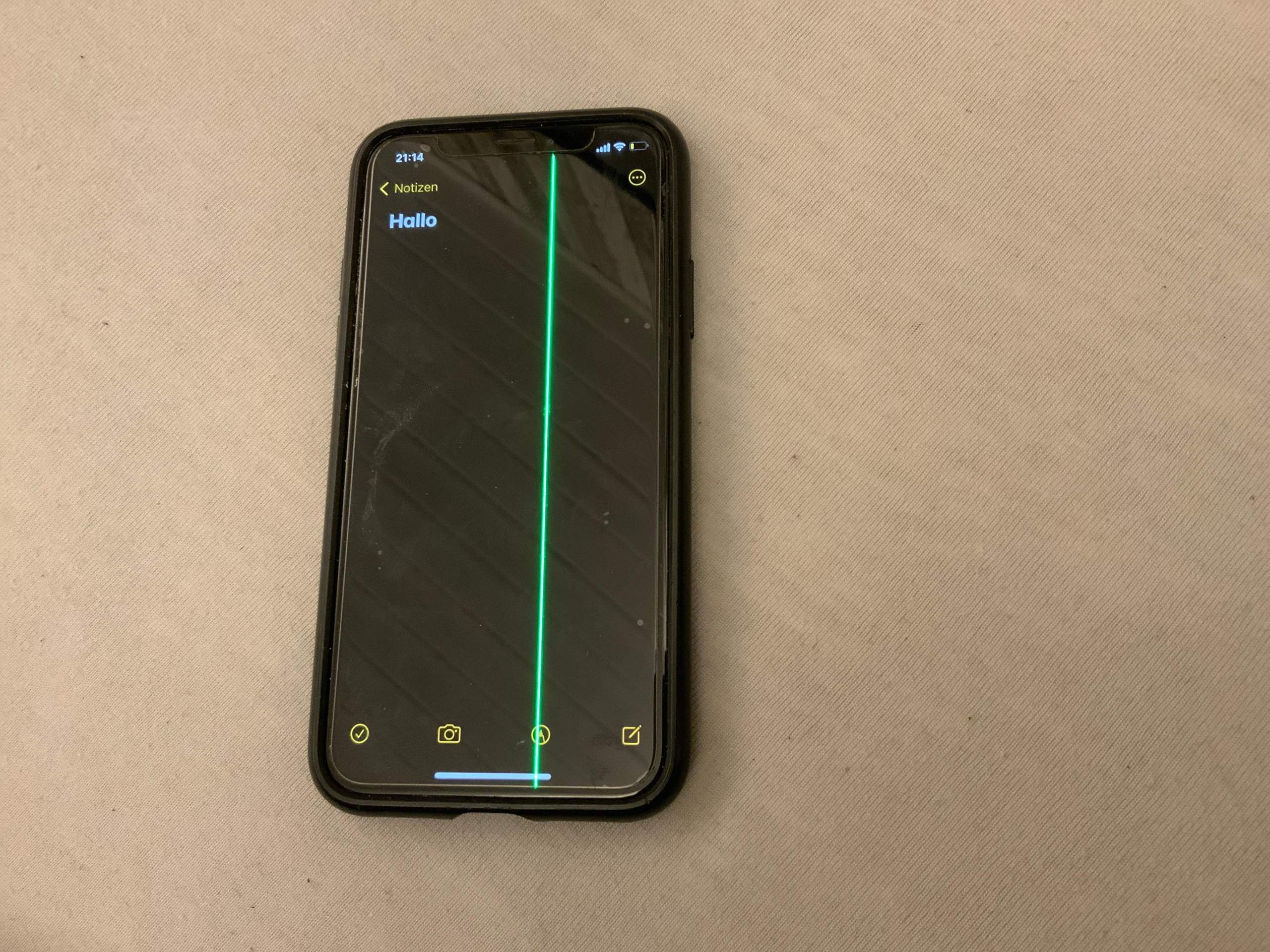 IPhone X Green Line of Death? (Handy, Apple, Apple iPhone)