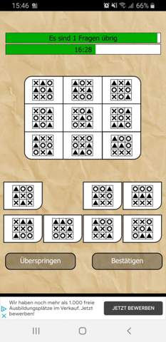 Iq Test Quiz Frage Erklaren