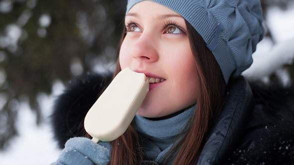Isst du Eis im Winter ❄🍦❄?