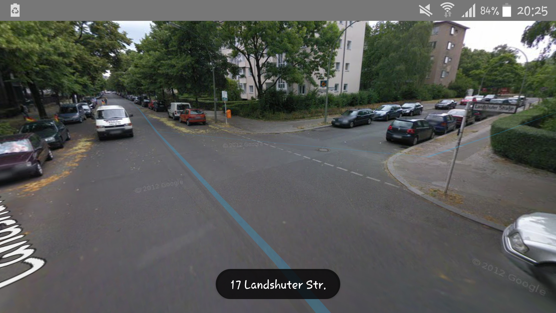 Ist bei diese gestrichelte linie regel rechts vor links oder habe ich