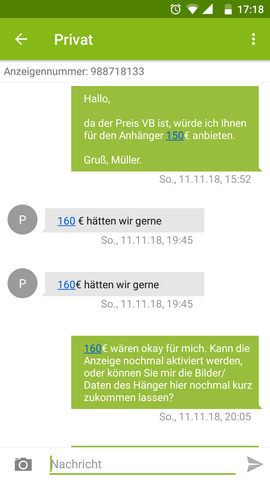 Ist Beim Privatverkauf Eine Preiseinigung Bindend