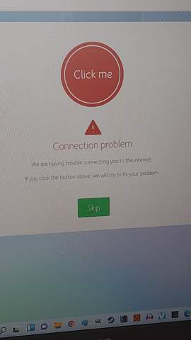 Ist "connection Problem" ein Virus?