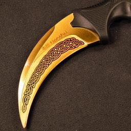 Goldenes Karambit - (Messer, Karambit)