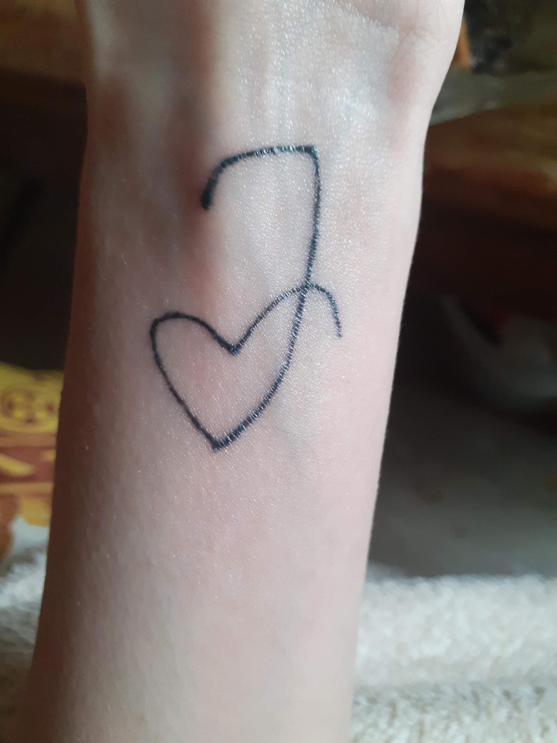 Ist das beim tattoo normal oder hab ich zu wenig ein gecremt
