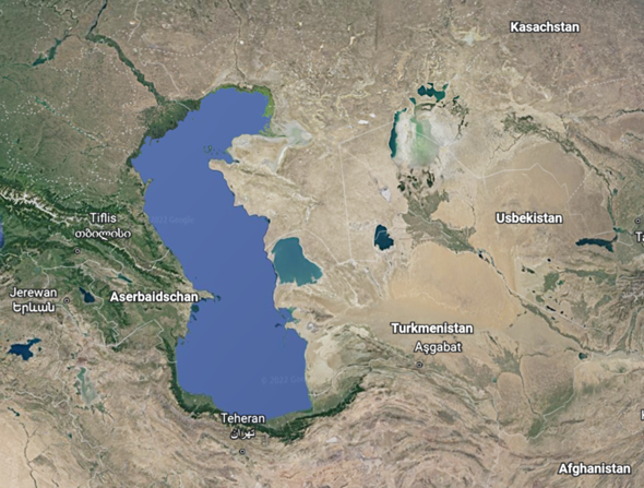 Ist das der größter See der Welt oder ist das kein Meer? (Geografie, Asien)