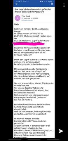 Ist Das Echt Oder Nur Ein Bloff Spam Email Computer Angst E Mail