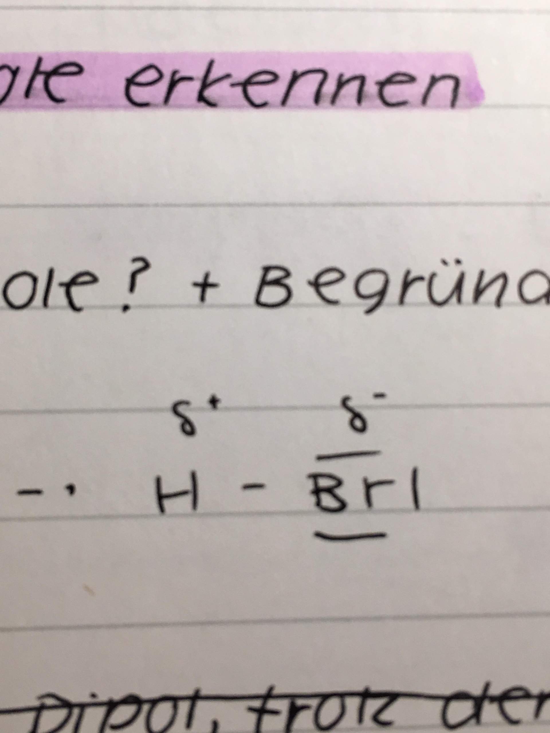 Ist das ein Dipol-HBr? (Computer, Chemie)