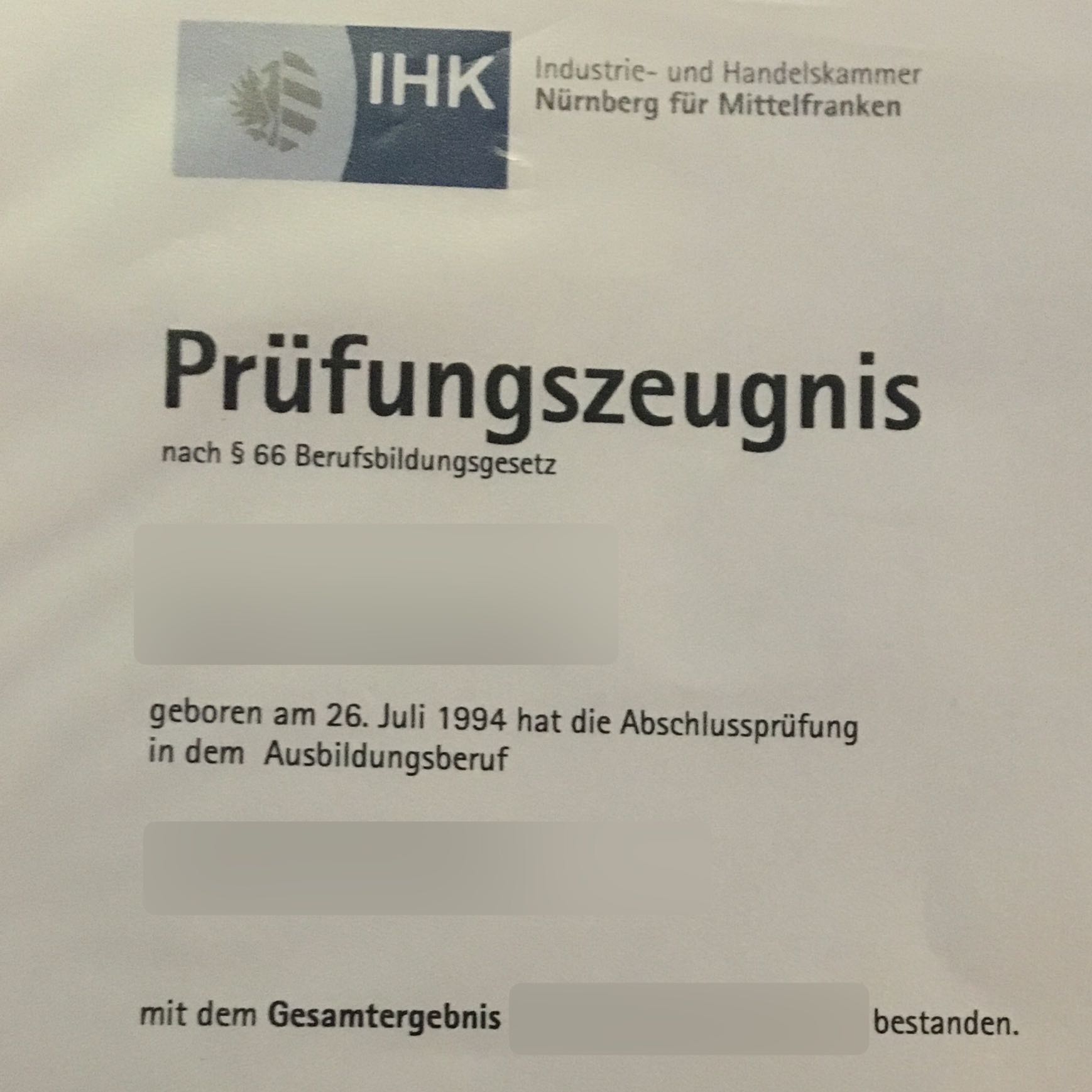 Ist Das Ein Facharbeiter Brief Schule Ausbildung Und Studium Ausbildung