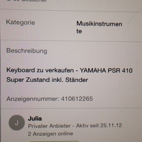 - (kaufen, Ebay, Keyboard)
