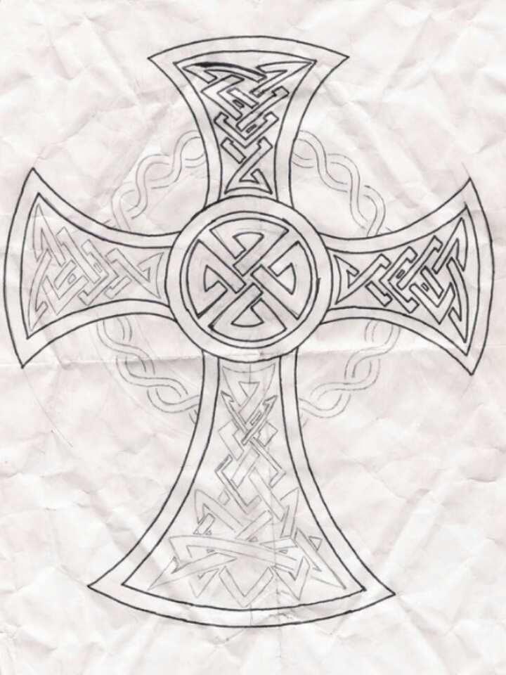 ist das ein keltisches Kreuz? (Geschichte, Irland, Keltisch)