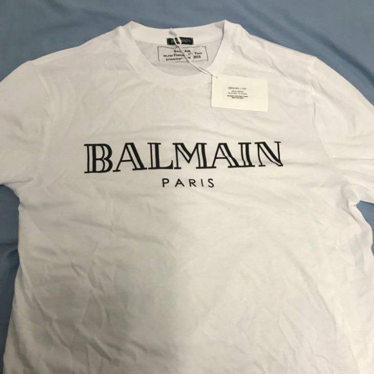 replica balmain t shirt