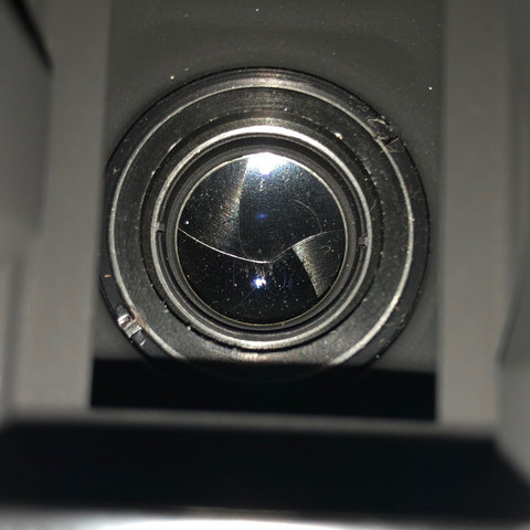 Ist Das Ein Riss Und Beeintrachtigt Das Das Knipsen Von Fotos Kamera Fotografie Analog