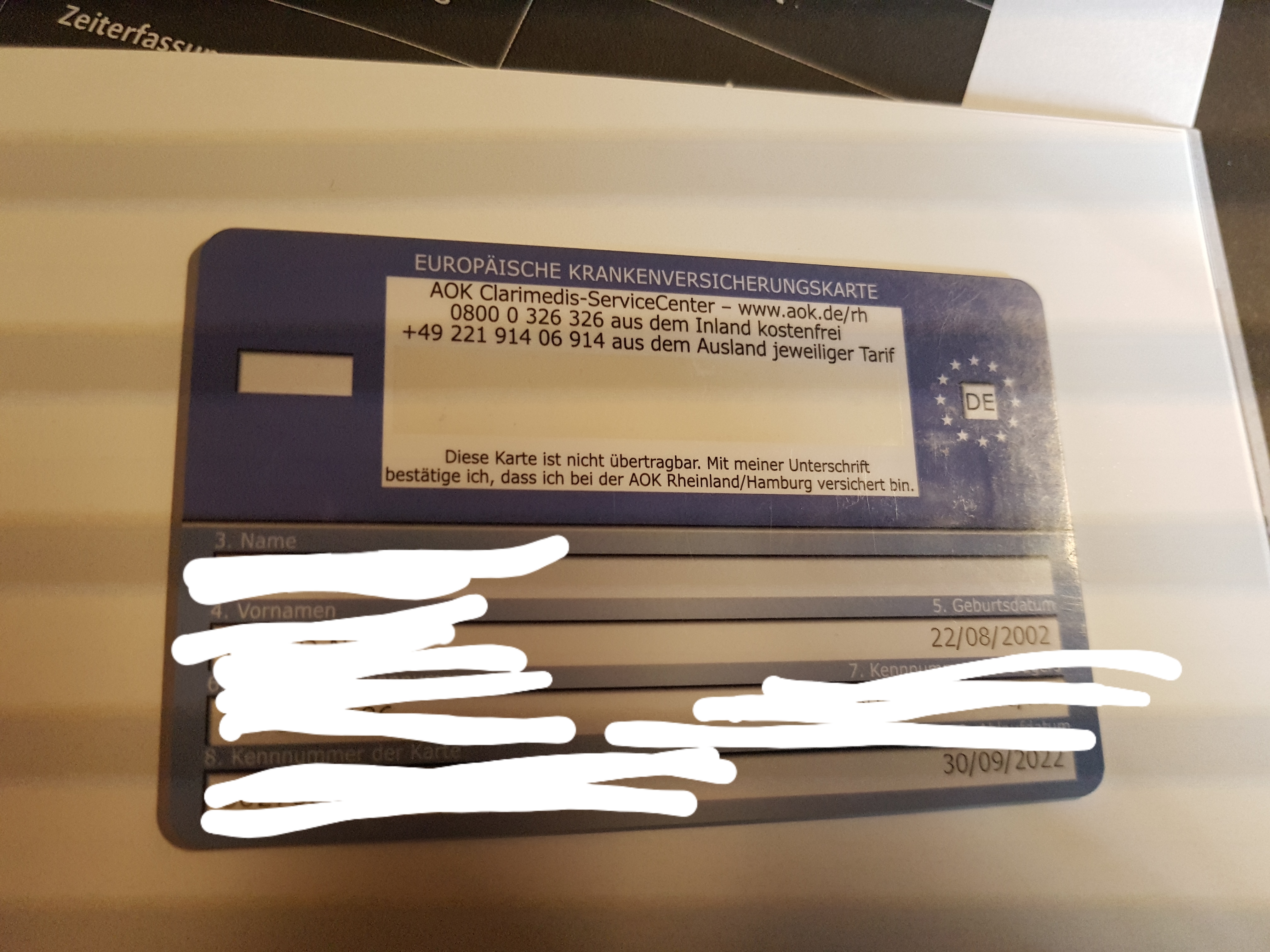 Ist Das Ein S0zialversicherungsausweis Computer Versicherung Soziales