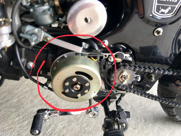 Ist Das Ein Teil Der Kupplung Bild Auto Und Motorrad Moped