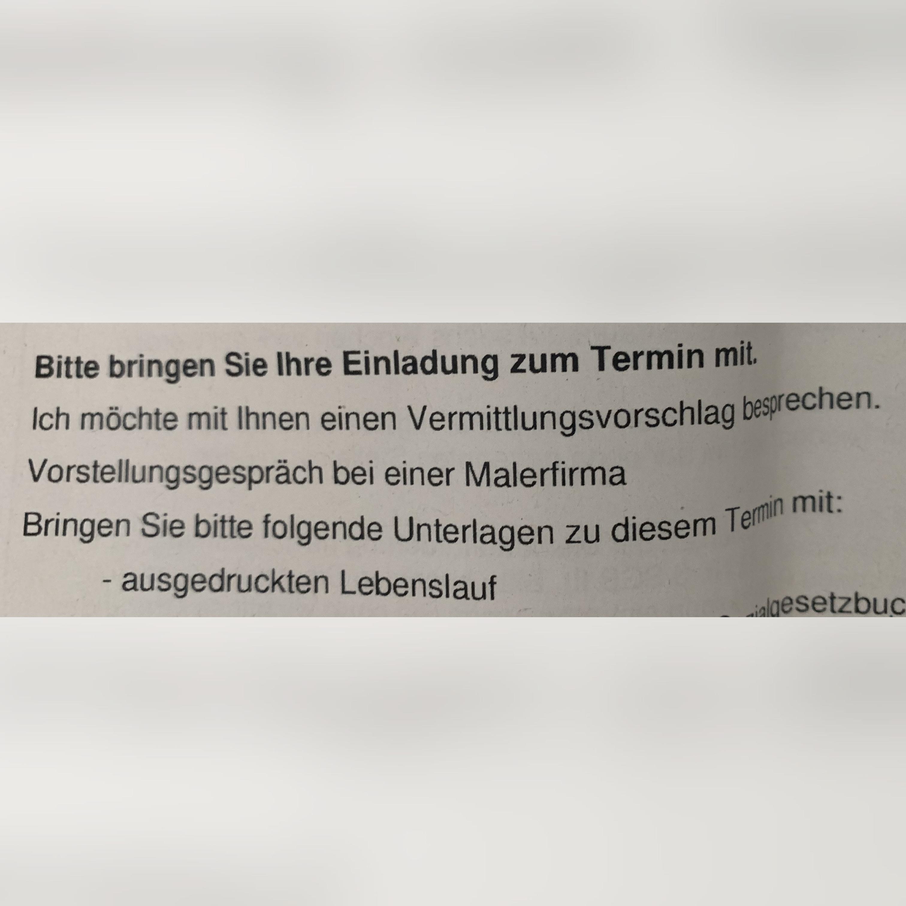 Ist Das Ein Vorstellungsgesprach Oder Eine Ubung Fur Ein Gesprach Arbeit Ausbildung Und Studium Bewerbung