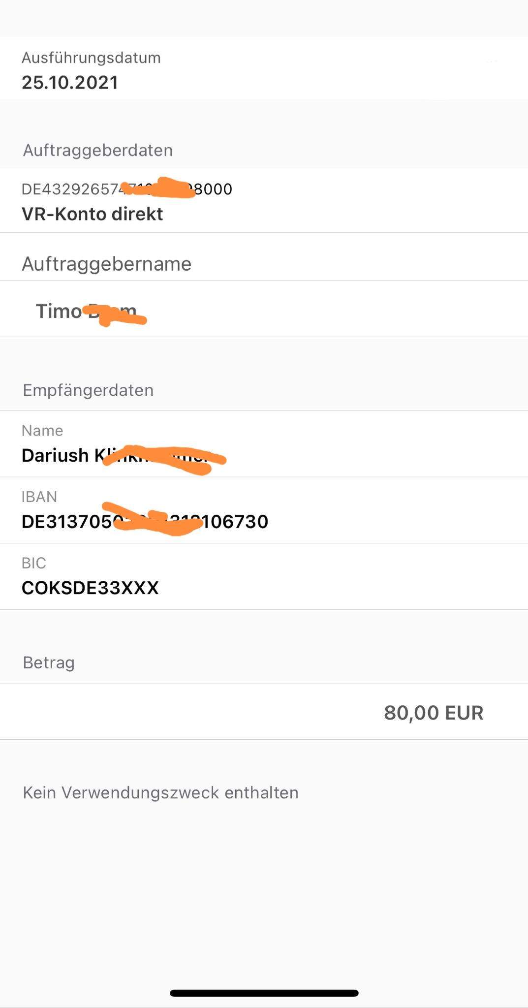 Ist das eine echte Überweisung was sagt ihr? (Sparkasse)