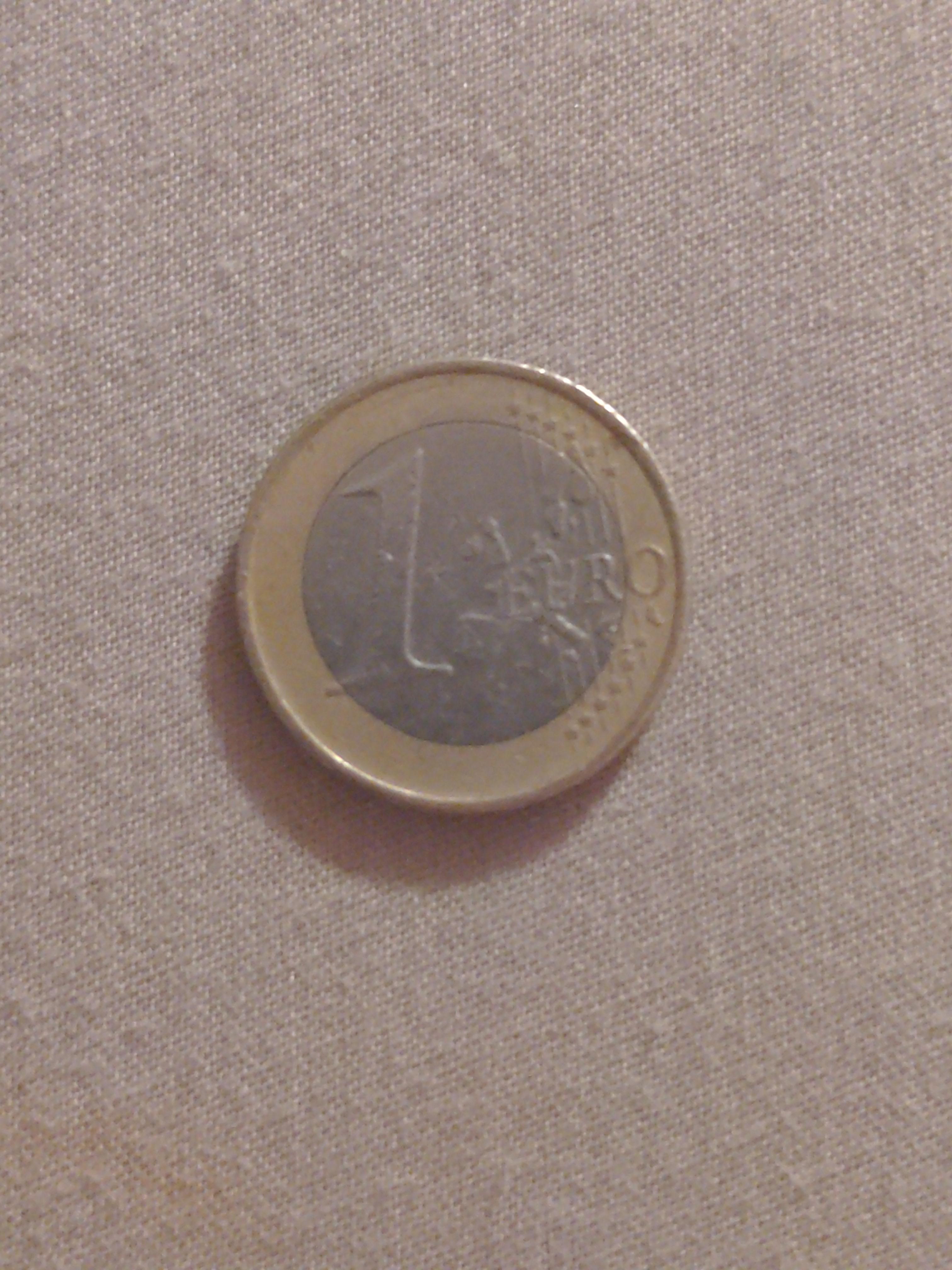 1 Euro Münze Mit Eule 2002 Wert