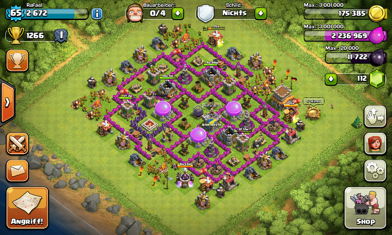Clash Of Clans Rh 8 Farming Base