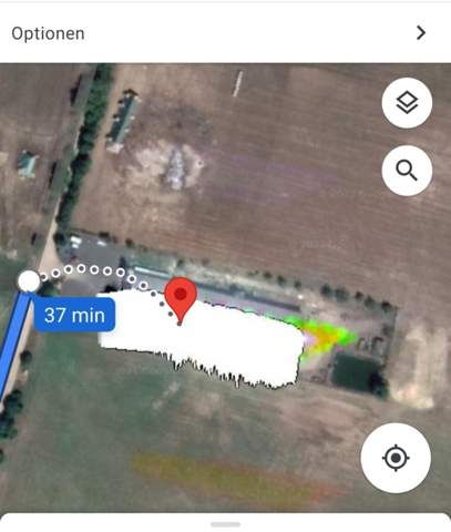 Ist das eine Störung oder kann es sein, dass dieser Bereich bewusst unkenntlich gemacht wurde (Google Maps)?