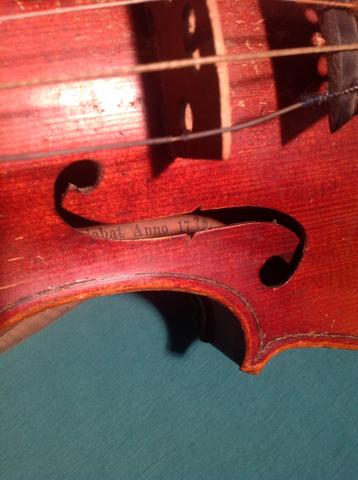 Violine - (Geige, echt, Geigenbauer)