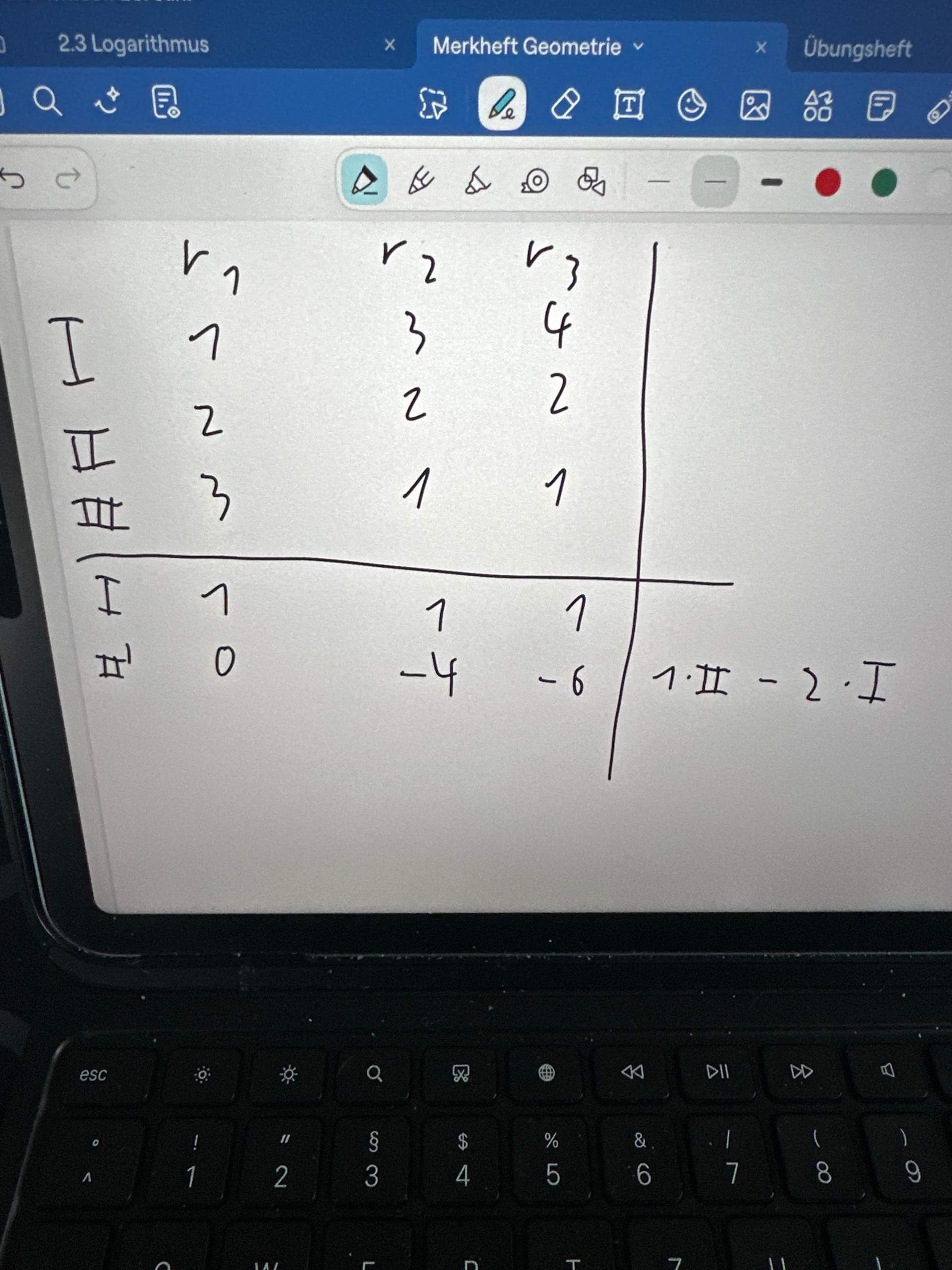 Ist das erlaubt, Gauß-Algorithmus? (Mathematik, rechnen, Funktion)