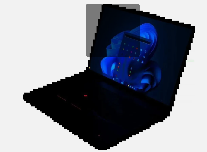 Ist das Fake oder sieht das Notebook wirklich so aus? (PC)