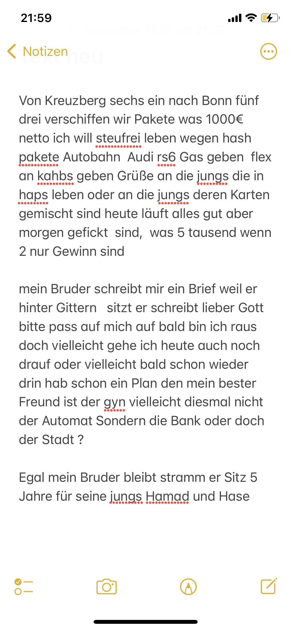 Ist das gut für ersten Rap Text?