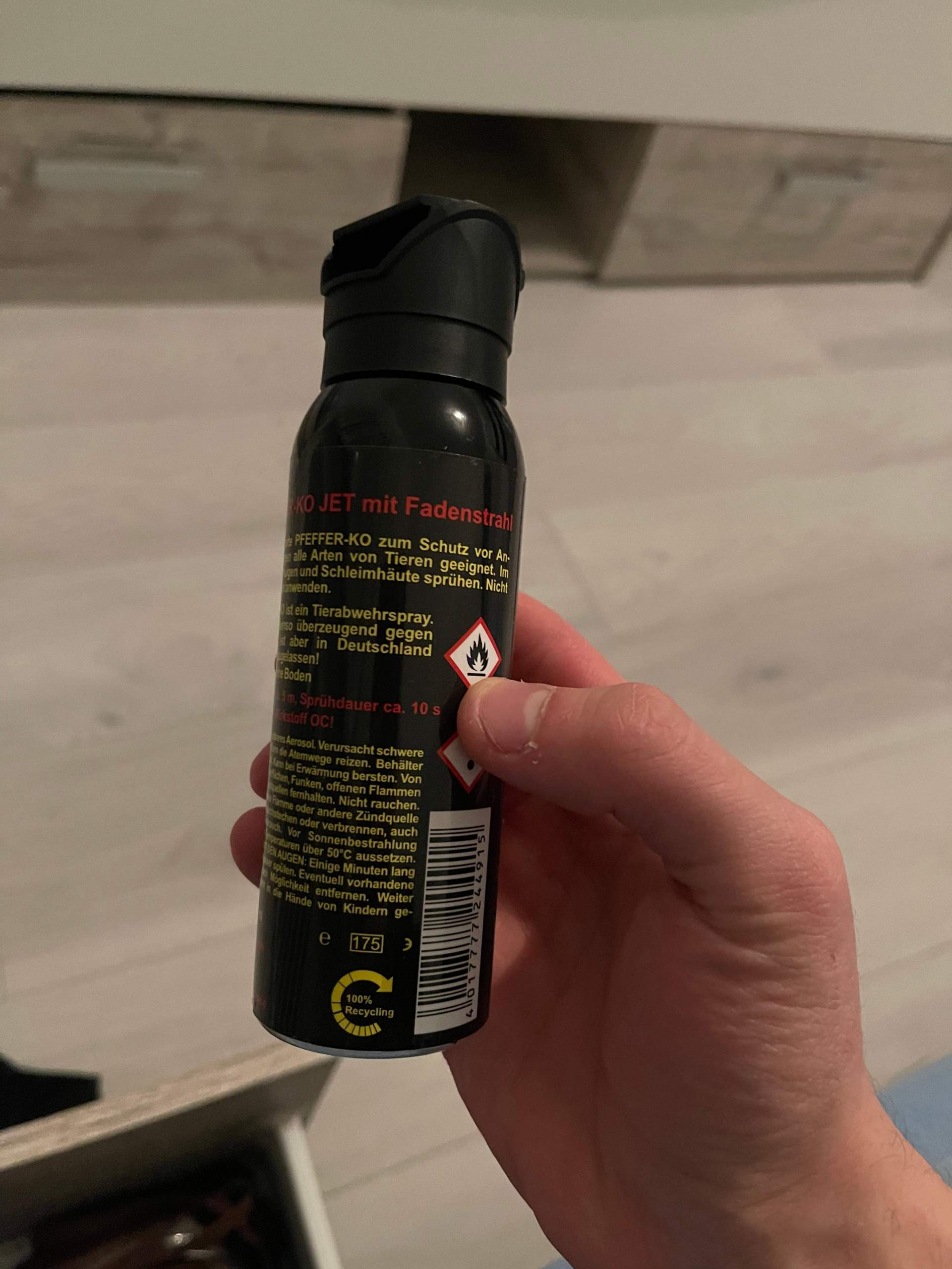 Ist das in deutschland erlaubt? (pfefferspray) Ist das in deutschland erlaubt? (pfefferspray)