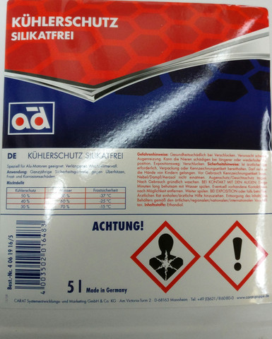 Kühlermittel - (Auto, Kühlung, Kühlmittel)