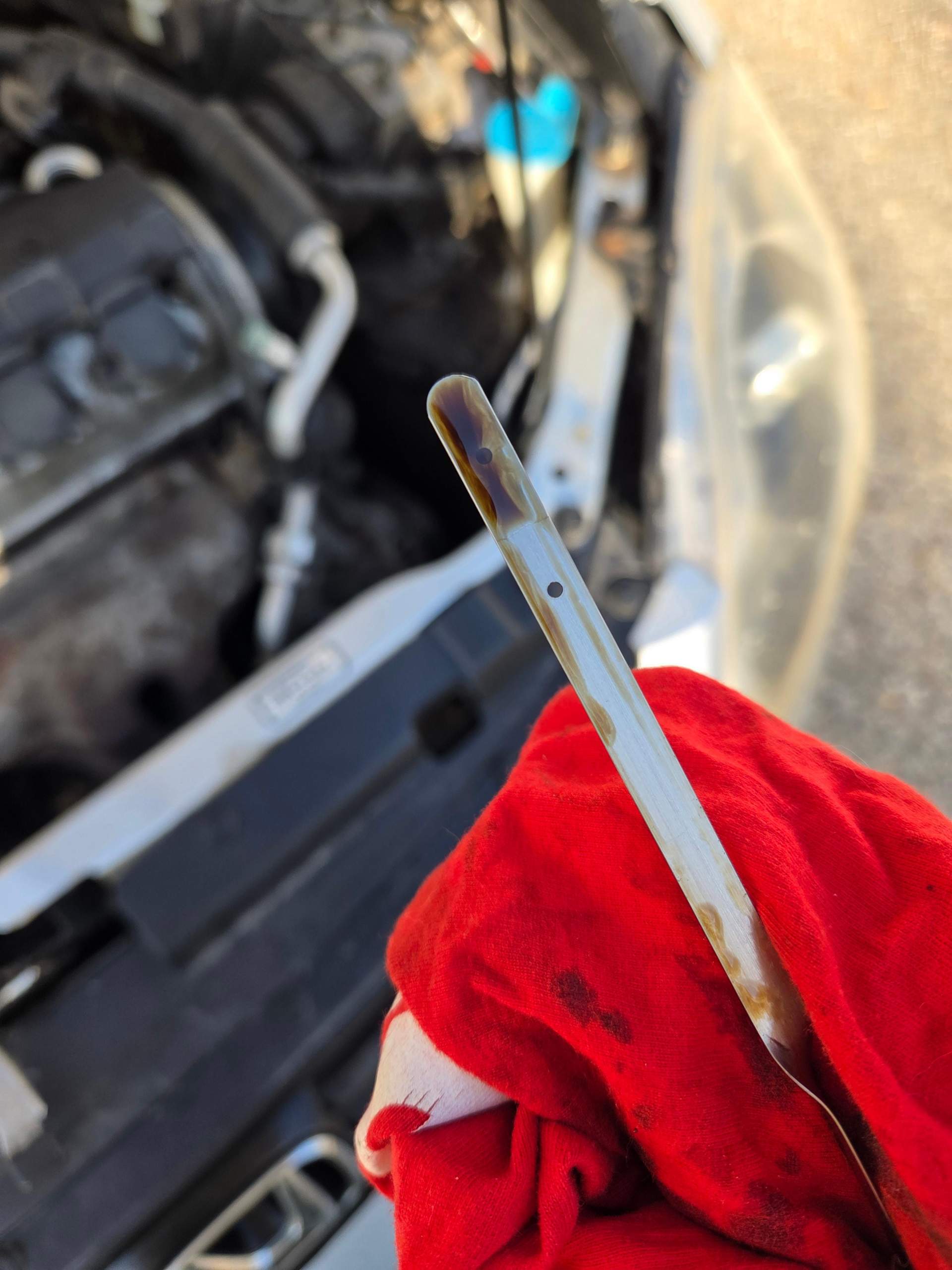 ist das normal das das öl so ist? (Motor, Werkstatt, Öl)