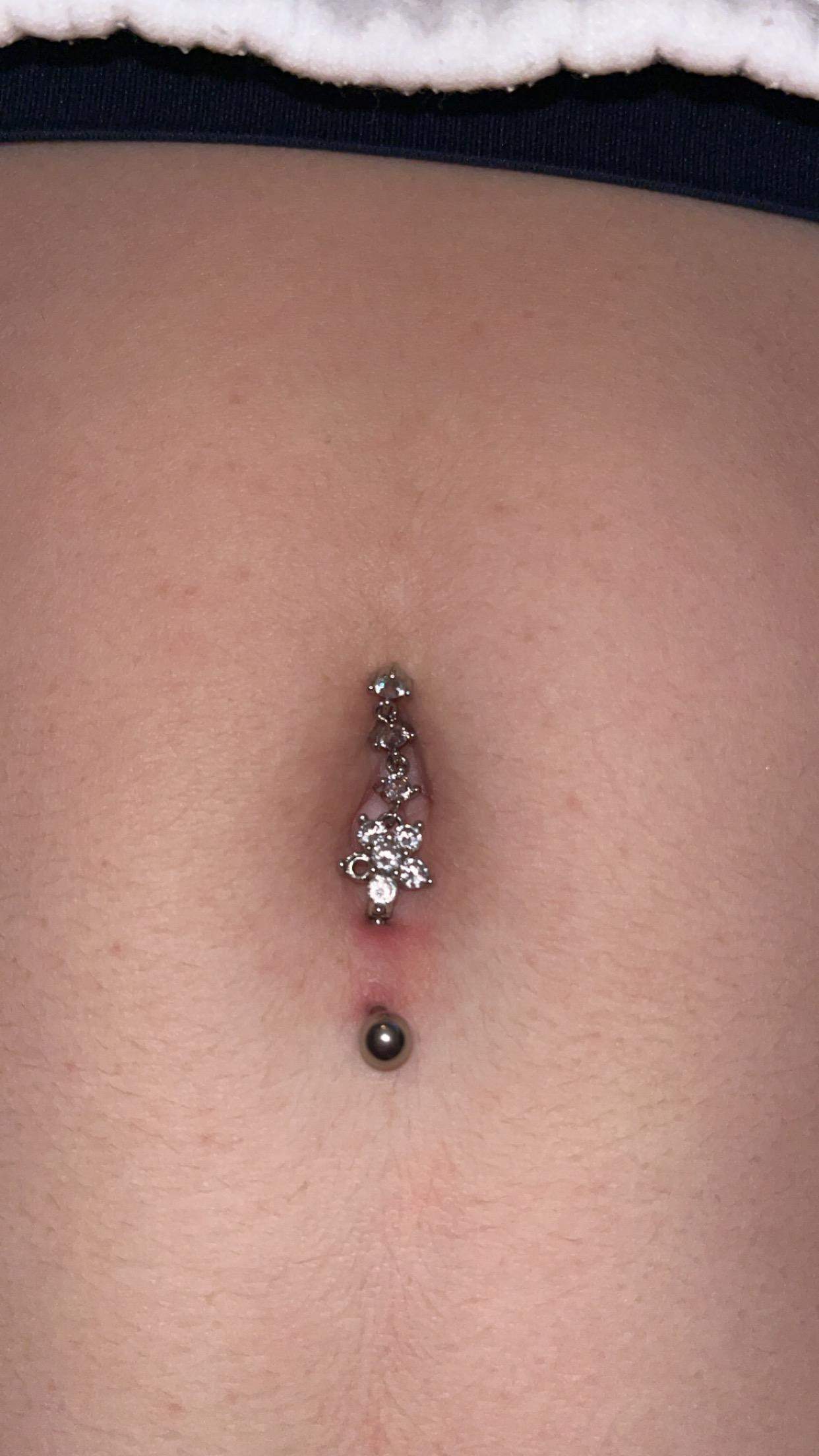 Ist das normal das mein Piercing so rot ist? (Entzündung ...