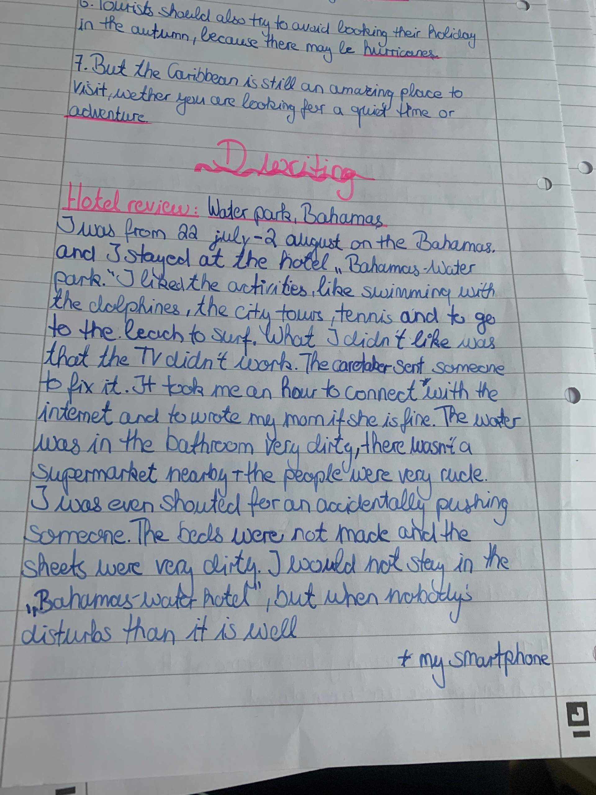 Ist das richtig geschrieben Englisch, text? (Schule) Ist das richtig geschrieben Englisch, text? (Schule)