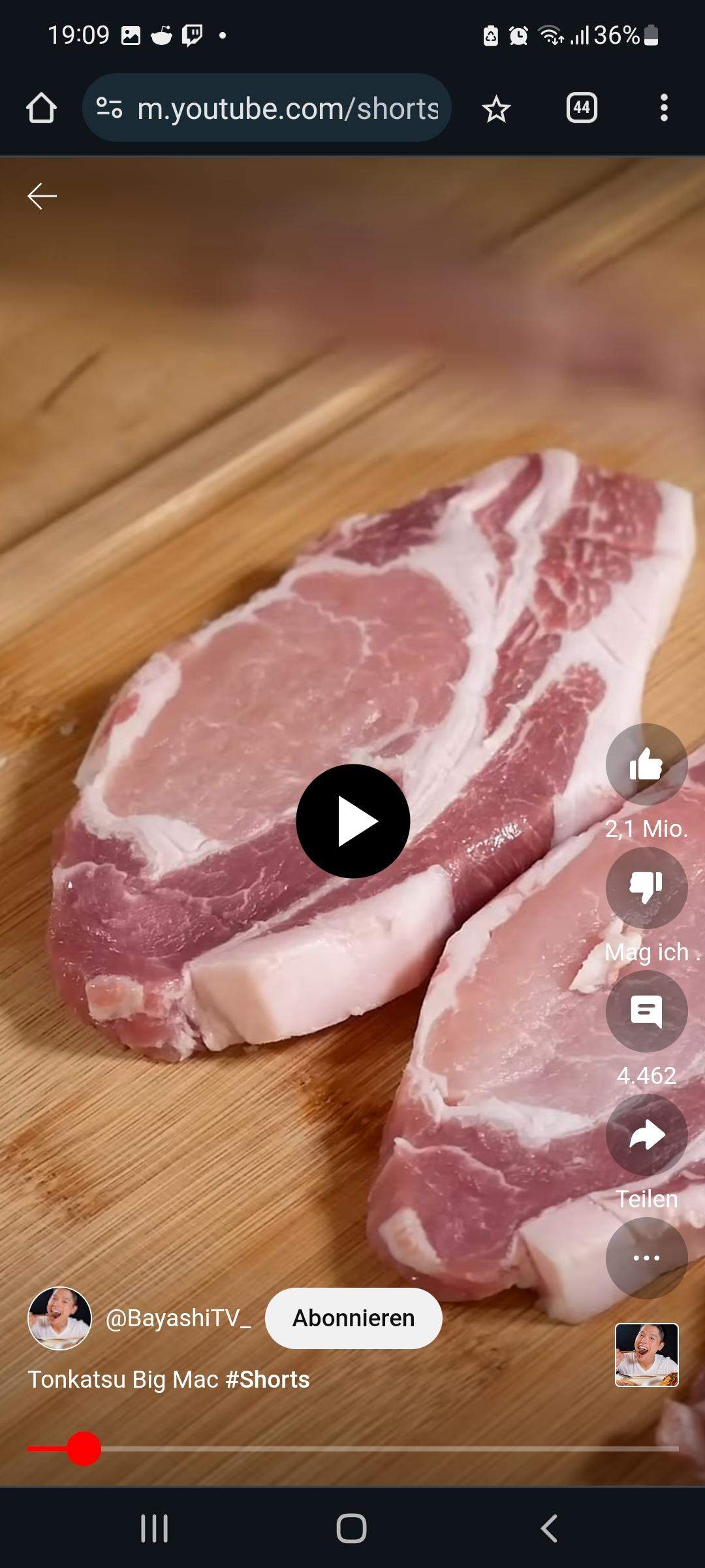 Ist das Schweinefleisch? (Essen, Fleisch)