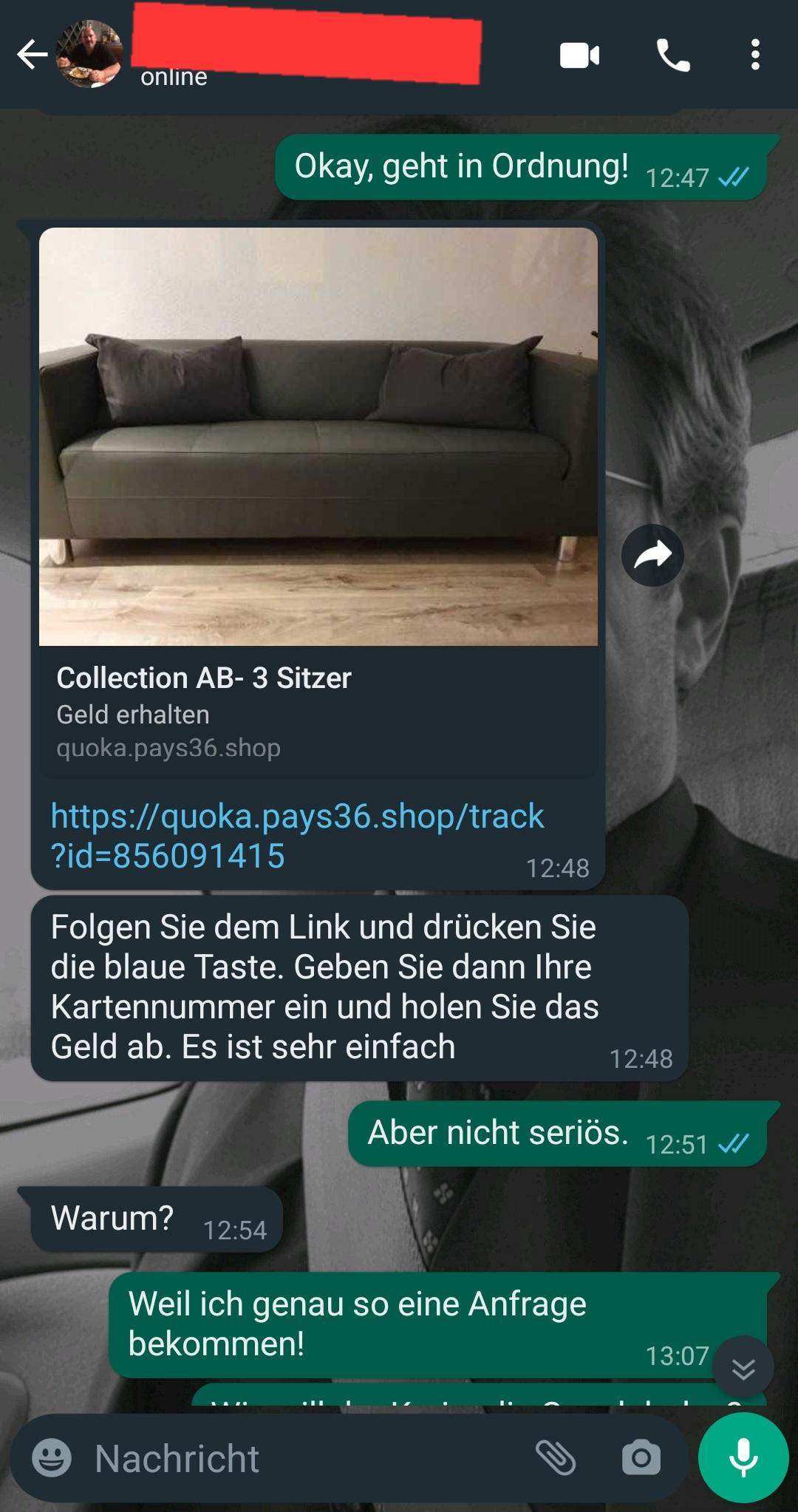 Ist das seriös? (Betrug, verkaufen, Quoka)