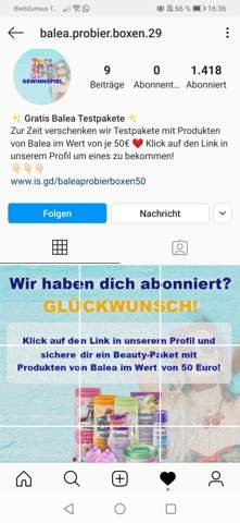 - (Instagram, DM)