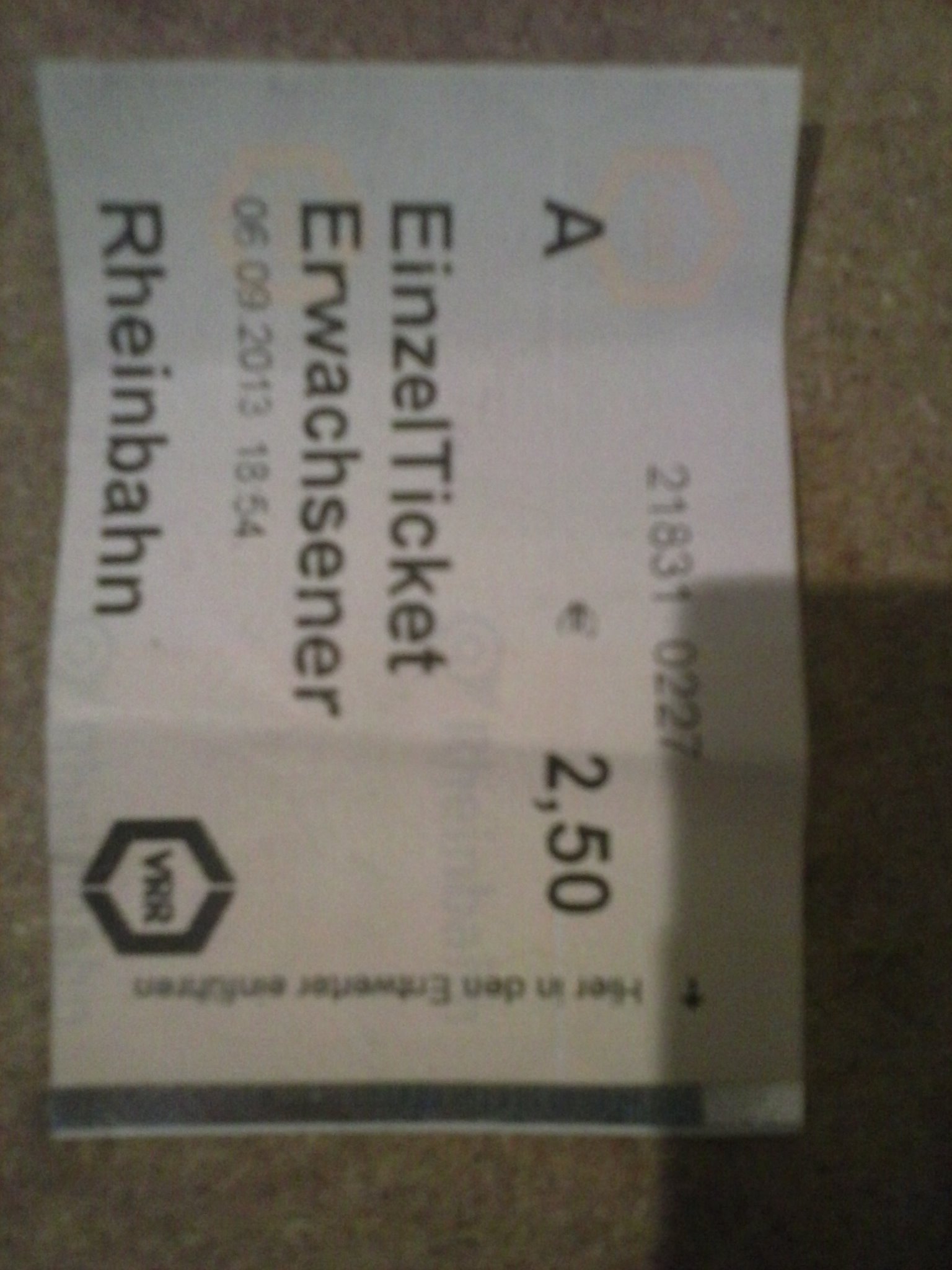 Ist das Ticket noch verwendbar? (Recht, Bahn, VRR)