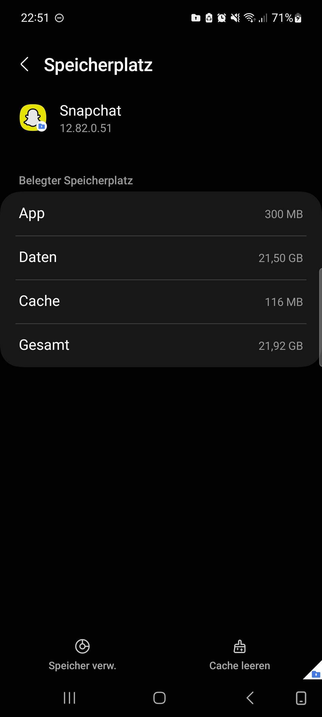 Ist das viel was Snapchat verbraucht? (App)