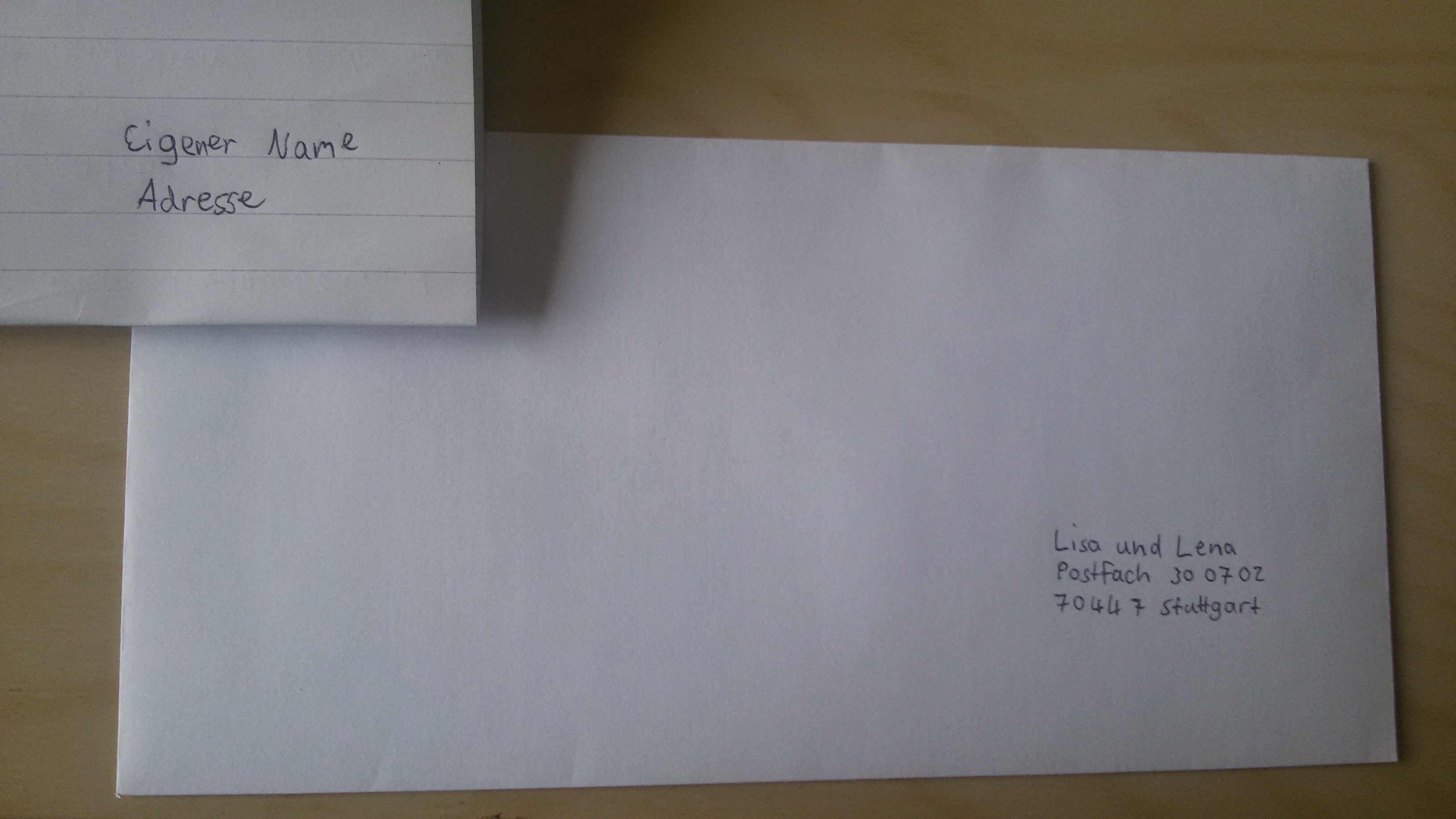Ist Der Brief So Richtig Beschriftet Wenn Er An Ein Postfach Soll Beschriften