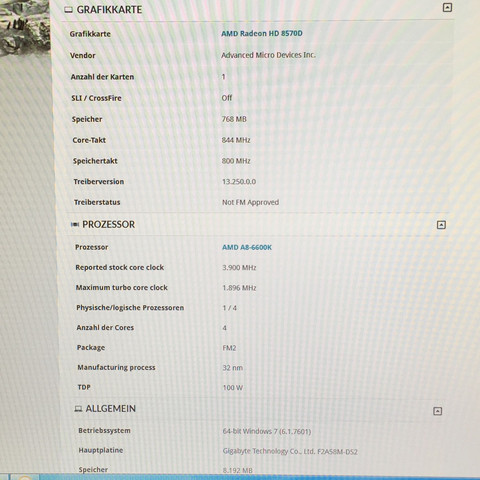Das ist die Grafikkarte und der Prozessor - (Computer, PC, Gaming)