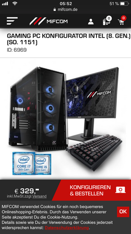 - (Gaming PC, Fortnite)