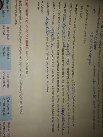 - (Schule, Sprache, Grammatik)