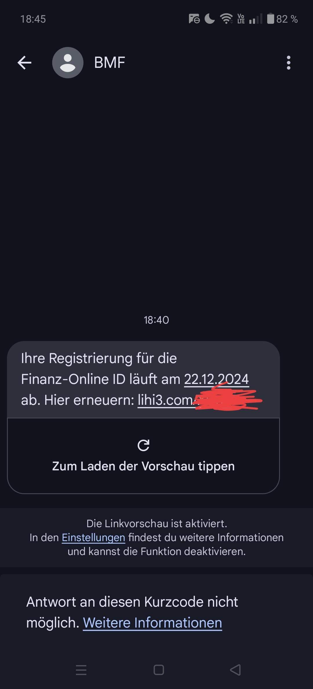Ist der Link seriös? WhatsApp, Betrug)