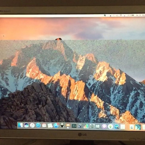 Foto 1 - (Fehler, Monitor, rauschen)