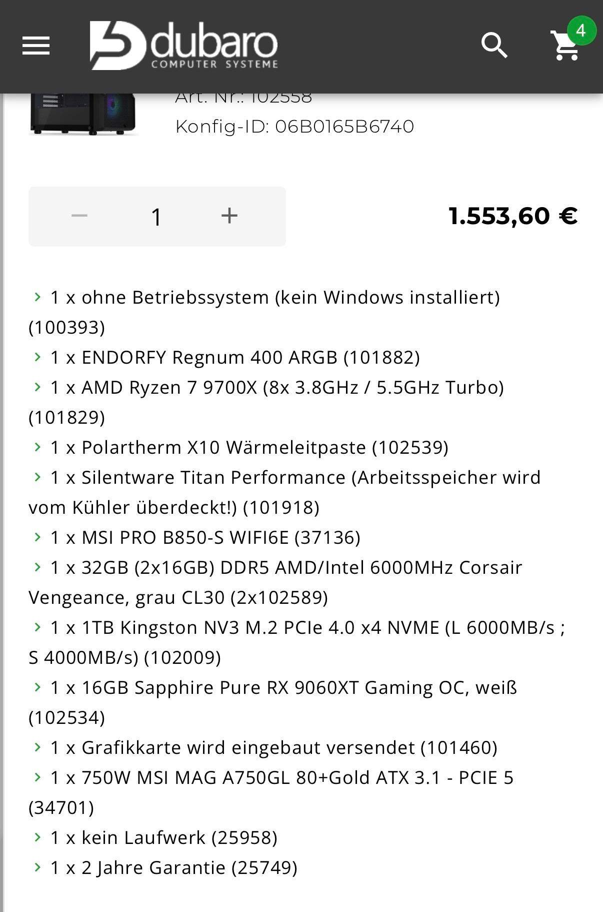 Ist der Pc gut oder sollte ich was ändern? (Computer, Gaming PC, PC bauen)