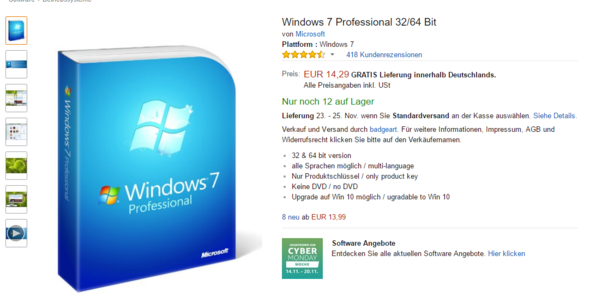 Windows von Amazon - (PC, Games, Technik)