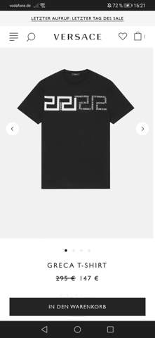 Ist der Preis von diesem Versace T shirt Gerechtfertigt?