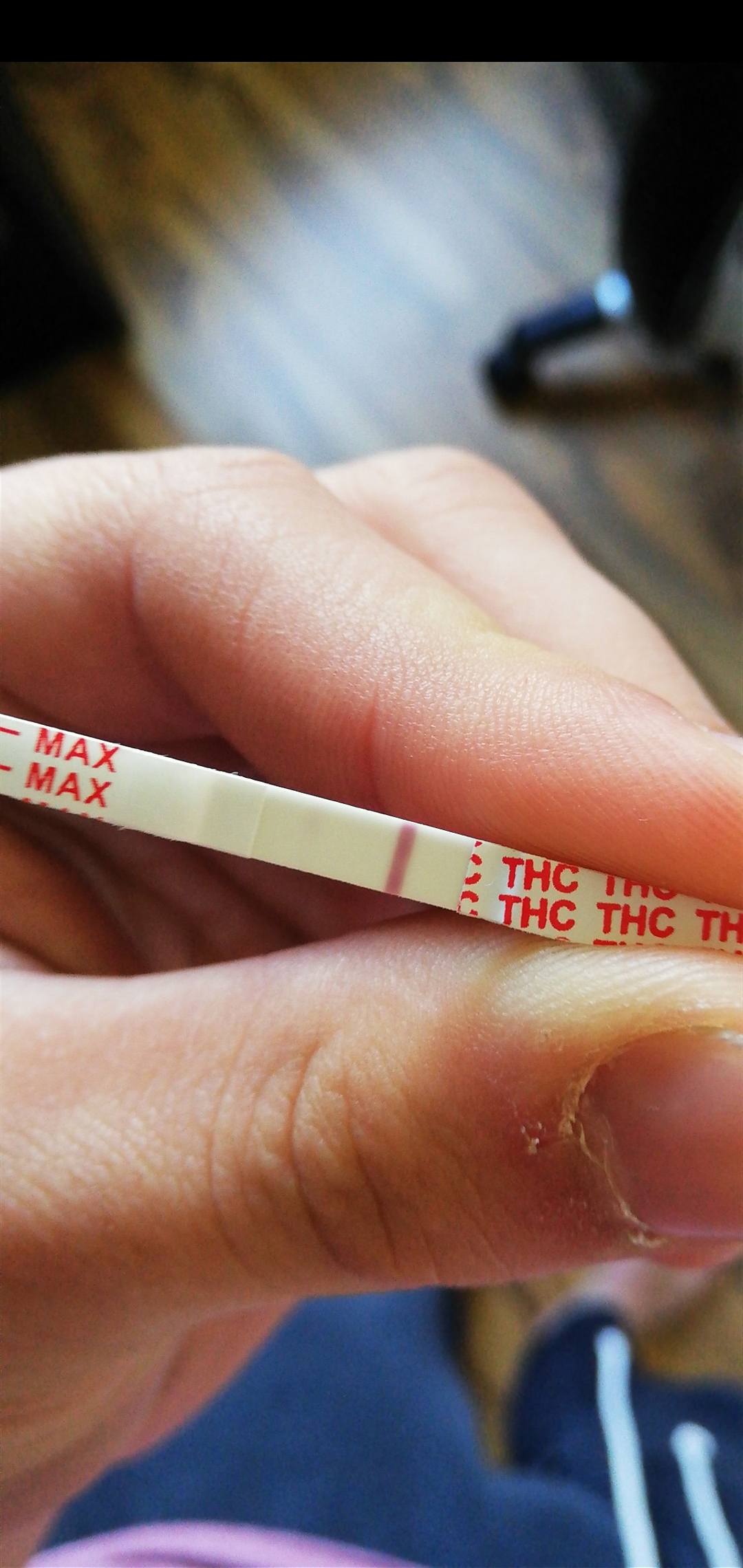 Ist der Urintest für THC Positiv oder Negativ (BILD)? (Gesundheit und